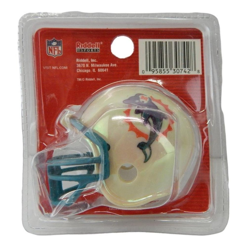 New Riddle Sports Mini Color Chrome Football Helme - Picture 2 of 16